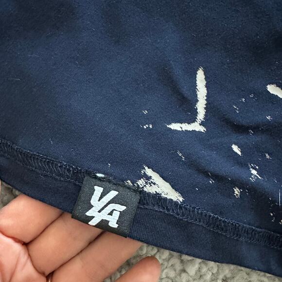 Men's YoungLA InsideOut FunPrint Tee, XL, NWT, DarkBlue - Picture 8 of 10